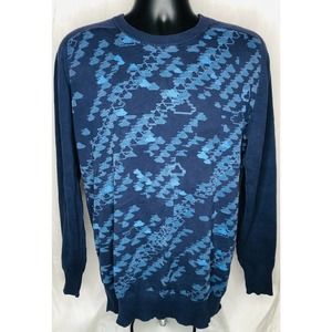 VURT Blue Cloud Graphic Design Pullover Sweater